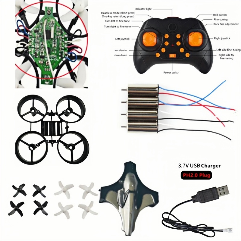 Drone Kit Beginner - Kompletny zestaw do samodzielnego montażu drona